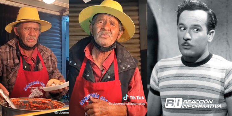 VIDEO | Tacos y serenata, abuelito taquero sorprende en redes por cantar como Pedro Infante