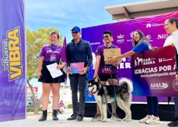 Con éxito se realizó la canrrera 5 kilómetros en Mazatlán, organizada por grupo Buena Vibra y apoyada por Imju
