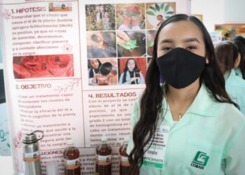 Exponen talento estudiantil en la Feria de Ciencias e Innovación para el Bienestar COBAES 2023