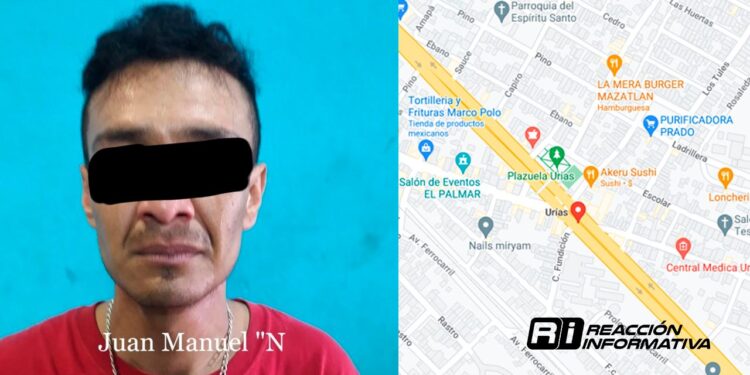 Detienen a Manuel en Mazatlán; estaría involucrado en el delito de violencia familiar