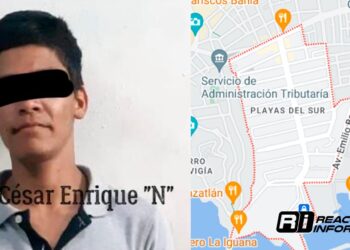 Por presunto robo a comercio, detienen a sujeto en Playa Sur, en Mazatlán