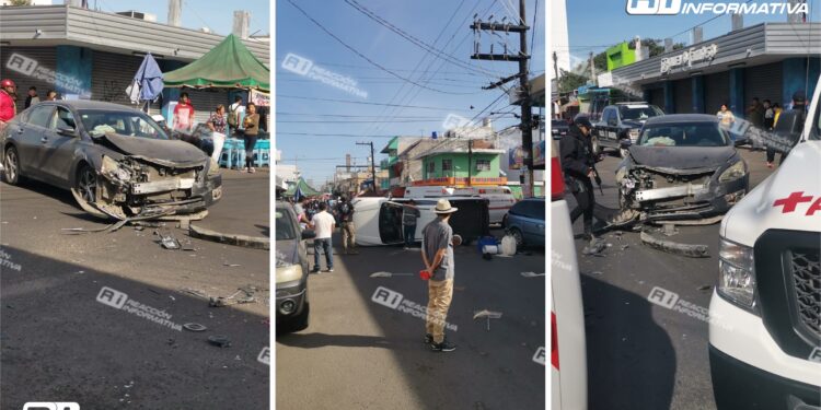 Se registra fuerte choque a la altura de Las Changueras