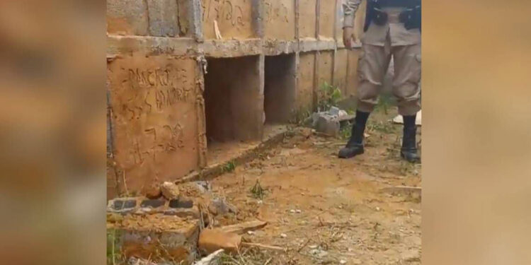 Mujer es enterrada viva en cripta de cementerio; sería venganza del narco