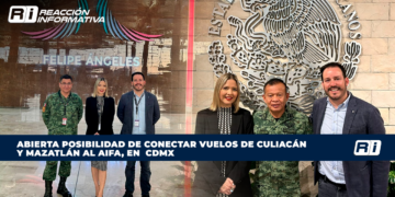 Está abierta la posibilidad de conectar vuelos de Culiacán y Mazatlán al AIFA, en CDMX