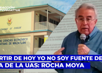 A partir de hoy yo no soy fuente del tema de la UAS: Rocha Moya