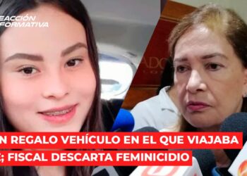 Fue un regalo vehículo en el que viajaba Aimeé; Sara Bruna Quiñónez descarta feminicidio