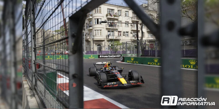 Checo Pérez dominó a Verstappen y se coronó en el Gran Premio de Azerbaiyán
