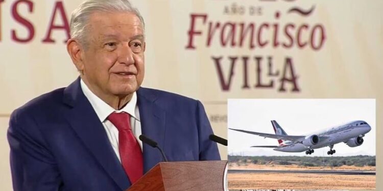 AMLO confirma que “hay posibilidad” de vender el avión presidencial