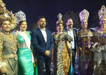 Soberanos del Carnaval de Mazatlán engalanan la inauguración de la Expo Feria Semana Santa San Ignacio 2023
