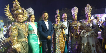 Soberanos del Carnaval de Mazatlán engalanan la inauguración de la Expo Feria Semana Santa San Ignacio 2023