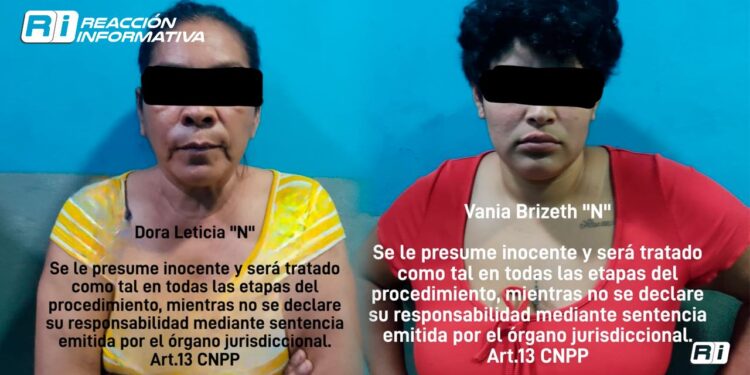 Agentes de la Policía Municipal detienen a dos mujeres por la probable participación en el delito de lesiones dolosas, robo y agresión a servidores públicos