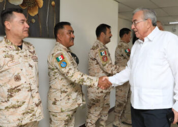 Reconoce Rocha el apoyo de la Guardia Nacional en seguridad pública