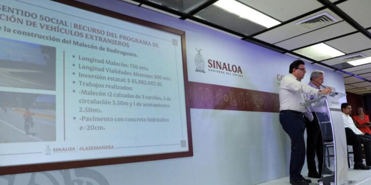 Gobierno del Estado inaugura obras en Culiacán y Badiraguato