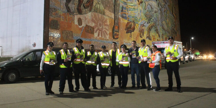 Campaña de Alcoholimetría llega a la sede de la Semana de Moto