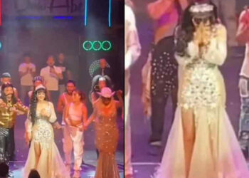 Maribel Guardia regresa al teatro, recibe ovación y rompe en llanto