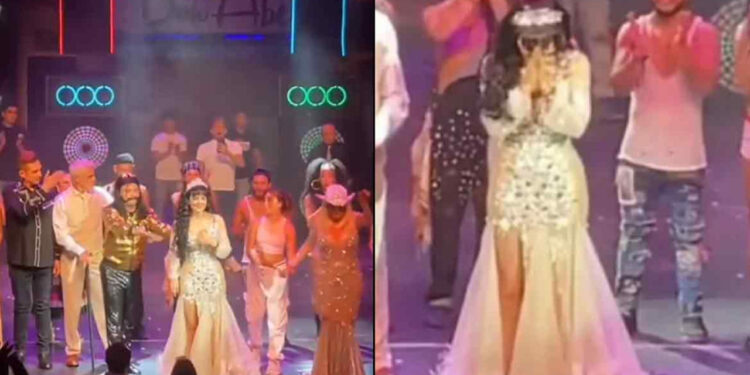 Maribel Guardia regresa al teatro, recibe ovación y rompe en llanto