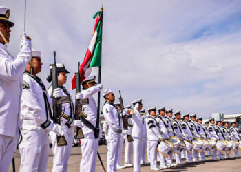Celebran en Mazatlán el CIX aniversario de la gesta heroica del puerto de Veracruz del 21 de abril de 1914