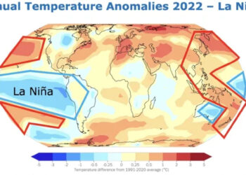 Temperatura global sube 1.15ºC de 2015 a 2022; es el periodo más caluroso registrado