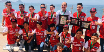 ¡Tienen futuro! Niños mazatlecos se preparan para Mundial de Béisbol