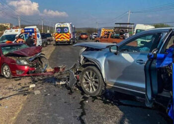 Choque deja 10 lesionados en Querétaro; tres se reportan graves