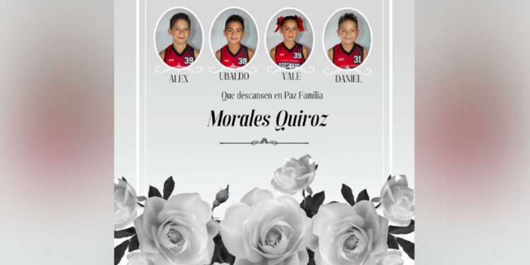 Niños basquetbolistas mueren en accidente automovilístico en Oaxaca