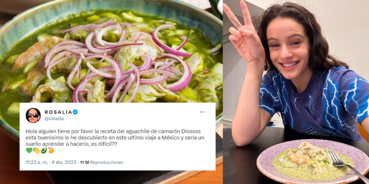 Este platillo mexicano conquistó a Rosalía y ahora ¡ya sabe como se prepara!