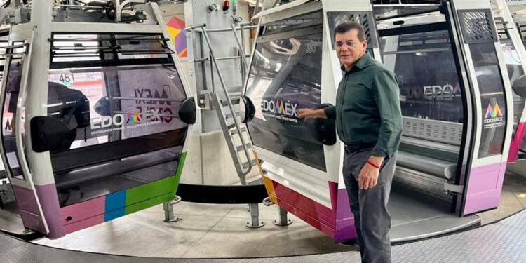 Visita Edgar González Mexicable, en el Estado de México