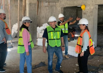 Realiza Sedectur recorrido para supervisar avances de obra en empresas beneficiadas con CEPROFIES