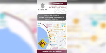 Por reunión de motociclistas, Paseo Olas Altas será cerrado a la circulación