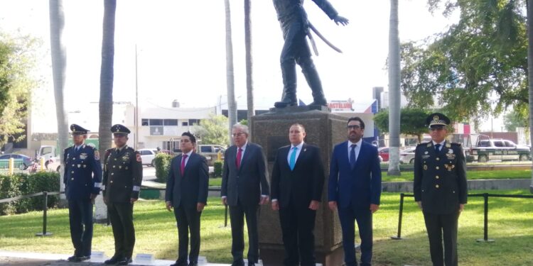 Conmemoran culiacanenses el 161 aniversario de la Batalla de Puebla