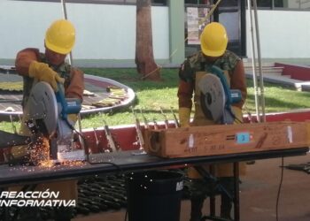 Más 300 armas decomisadas son destruidas en la Novena Zona Militar