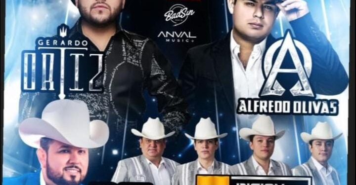 Roberto Tapia, Gerardo Ortiz, Alfredo Olivas juntos en Culiacán