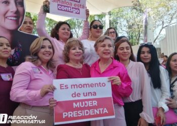 Mujeres transformando familias de Sinaloa muestran su apoyo a Claudia Sheinbaum