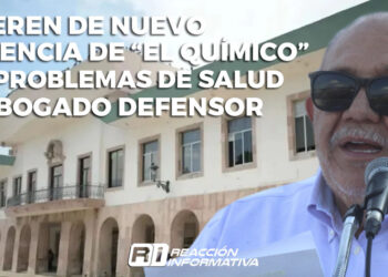 Difieren una vez más audiencia de “El Químico” por problema de salud de abogado defensor
