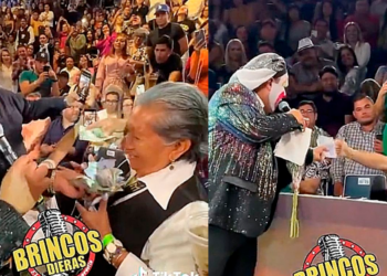 “Háganle la noche a la señora” payaso organiza ‘coperacha’ en palenque y le regala a abuelita 30 mil pesos