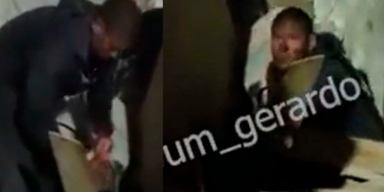 (VIDEO) Hombre se come perro en comunidad de Guanajuato; denuncian caso ante Fiscalía