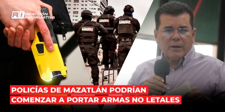 Policías de Mazatlán podrían comenzar a portar armas no letales: Alcalde por pelea entre civiles y tránsitos en Zona Dorada