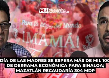 Por Día de las Madres se espera más de mil 100 MDP de derrama económica para Sinaloa; Mazatlán recaudaría 304 MDP