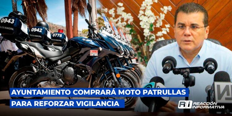 Ayuntamiento de Mazatlán comprará moto patrullas para reforzar vigilancia
