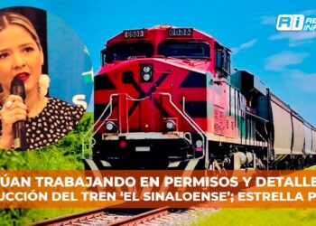 Continúan trabajando en permisos y detalles para construcción del tren ‘El Sinaloense’; Estrella Palacios