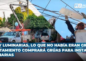 Adiós a las calles oscuras; ayuntamiento de Mazatlán comprará dos grúas para instalar luminarias