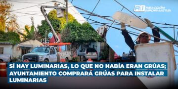 Adiós a las calles oscuras; ayuntamiento de Mazatlán comprará dos grúas para instalar luminarias