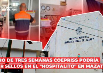 Dentro de tres semanas Coepriss podría quitar sellos en el “Hospitalito” en Mazatlán