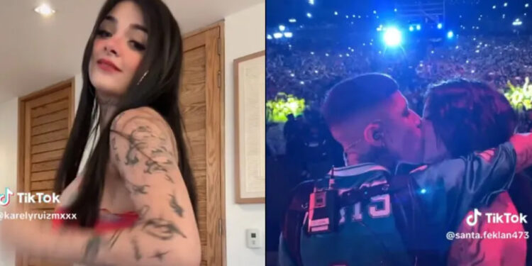 Karely Ruiz y Santa Fe Klan desatan RUMORES de separación; redes reaccionan: “¿ya lo BOTASTE?”