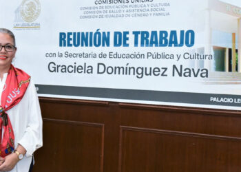 Presenta Domínguez Nava Estrategia en el Aula: Si te drogas, te dañas ante diputadas y diputados