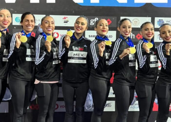 México consigue medalla de oro en Mundial de Natación Artística