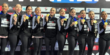 México consigue medalla de oro en Mundial de Natación Artística