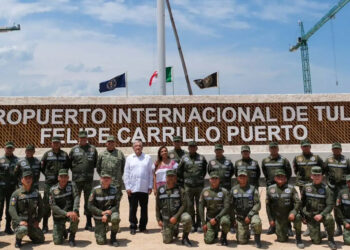 Supervisa López Obrador avances del Tren Maya y Aeropuerto de Tulum