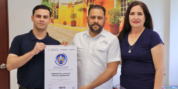 Entregan Distintivo “H” a comedor de la Policía Estatal preventiva
