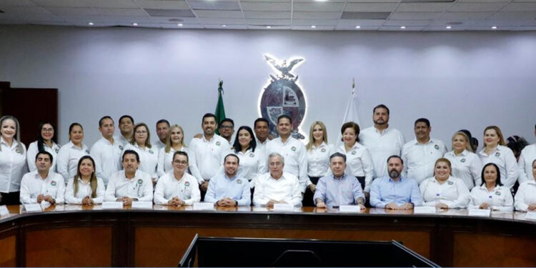 Rocha recibió a la nueva dirigencia del STASE